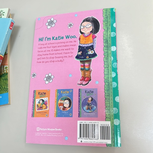 ⛱️2/$5⛱️Katie Woo, No More Teasing paperback book , minimal wear etc - Picture 2 of 5